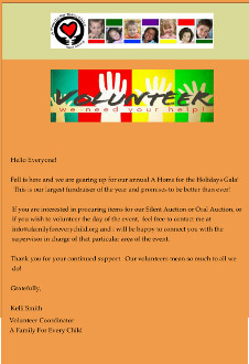 October 2015 Volunteer Newsletter