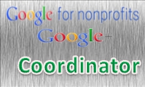 google for nonprofits and google plus coordinator